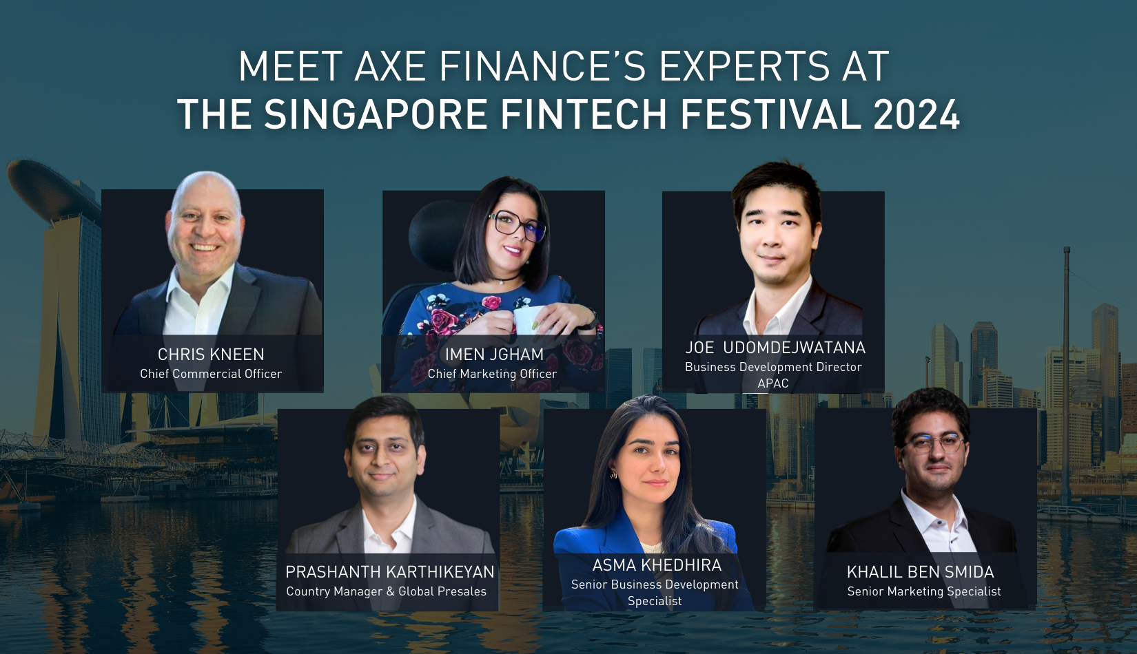 Meet the Axe Finance Team at Singapore FinTech Festival 2024